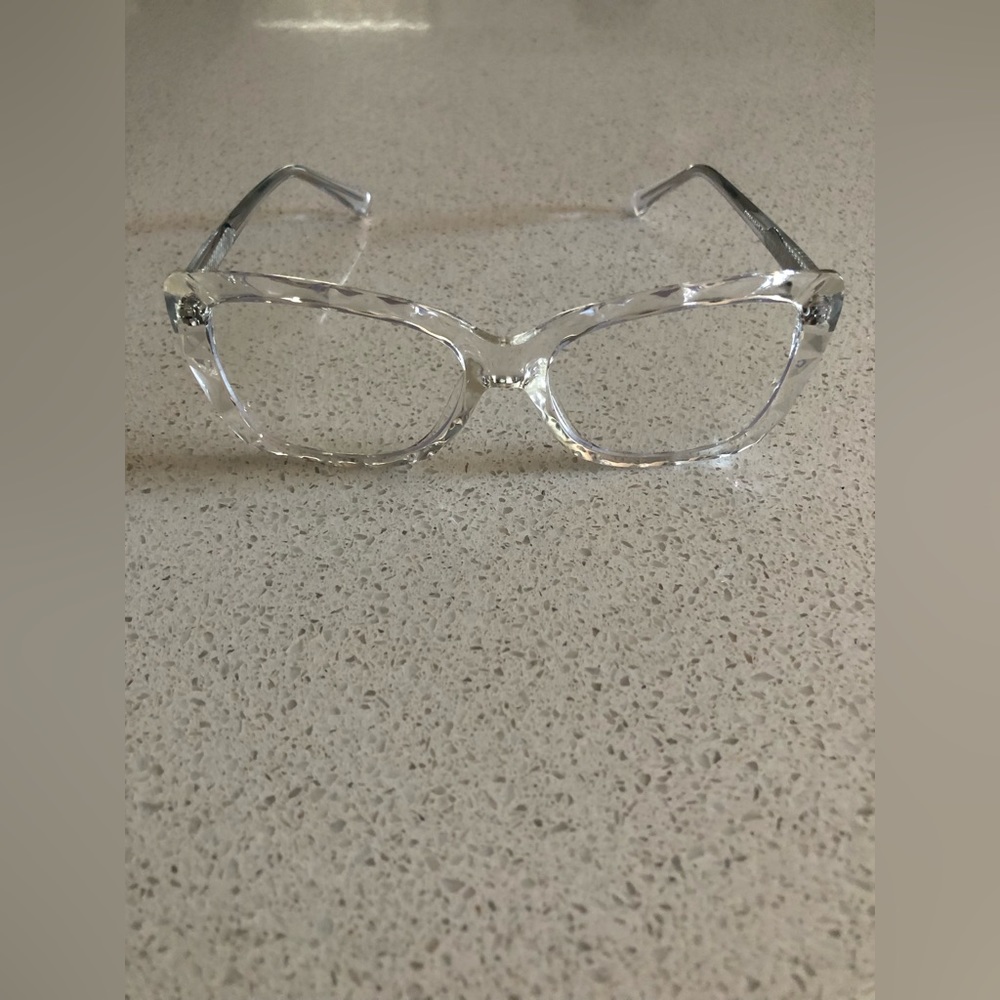 NWOT unisex Clear Glasses